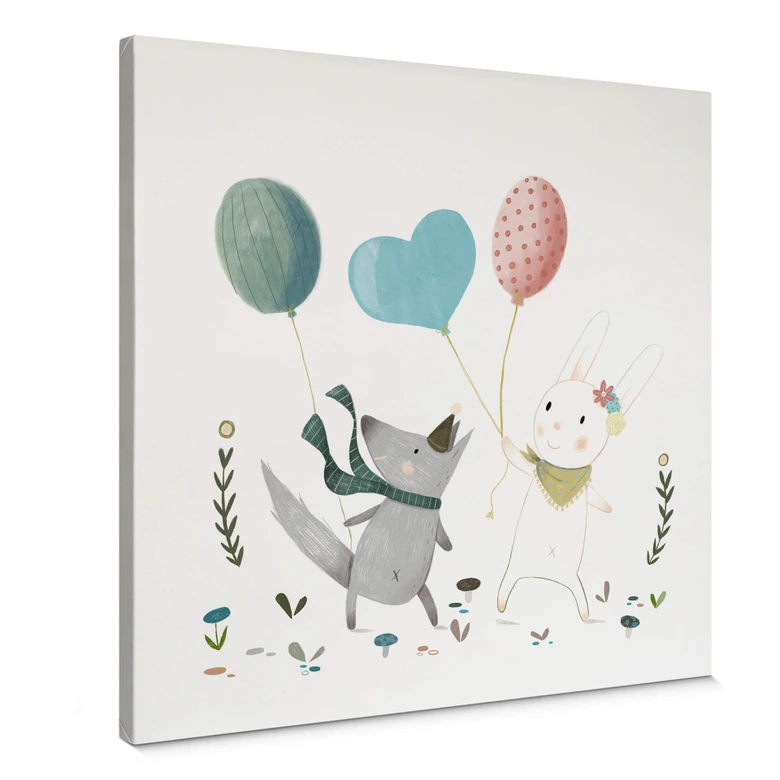 Leinwandbild Loske - Ballons 