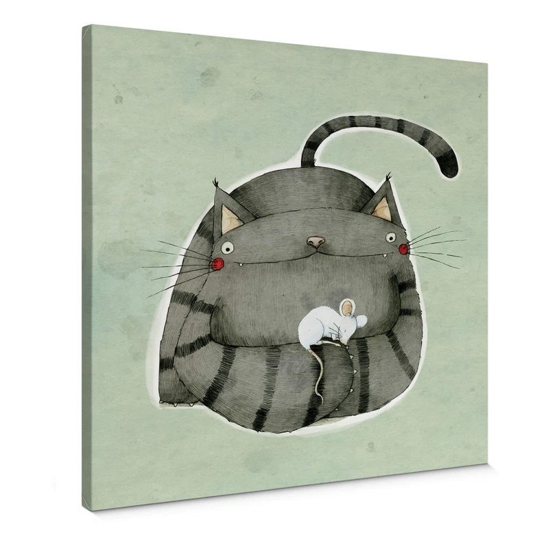 Canvas Loske - Vrienden 
