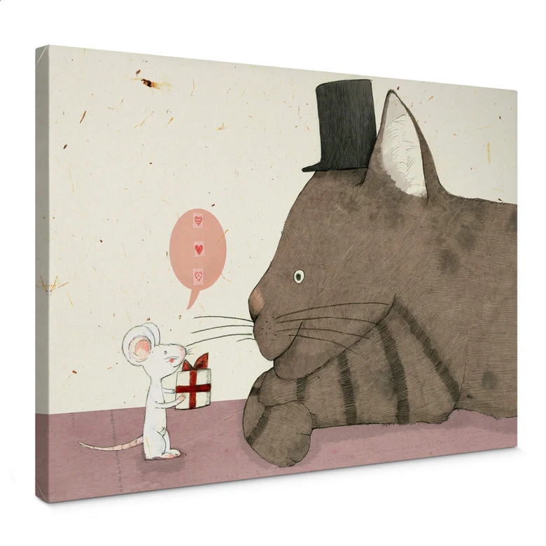 Leinwandbild Loske - Geschenk 