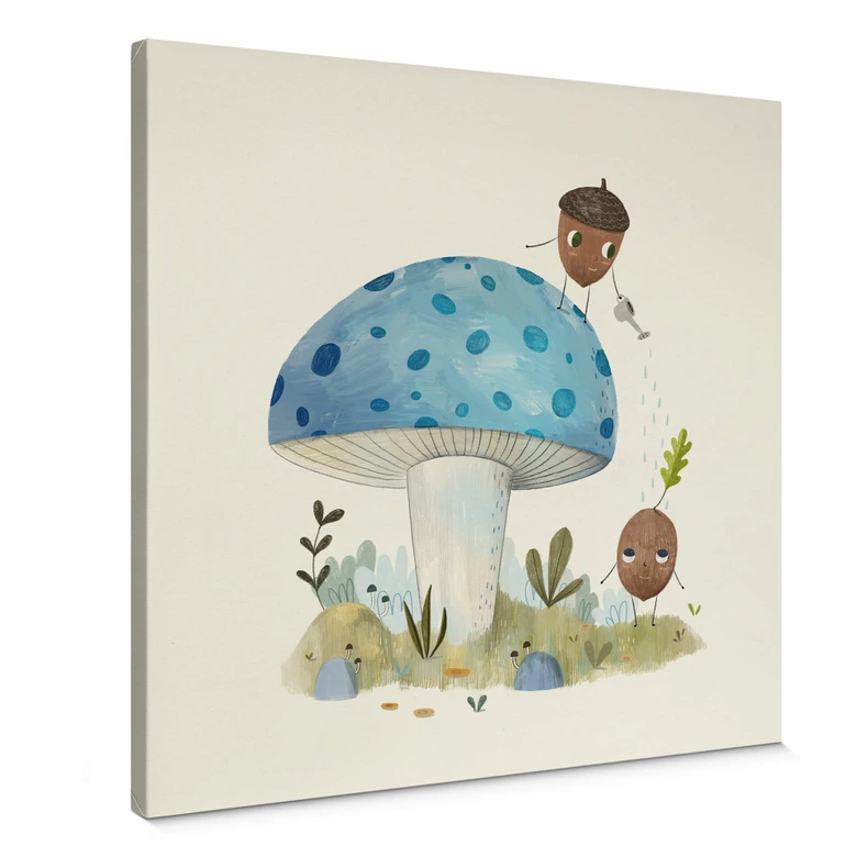 Leinwandbild Loske - Naturkinder 