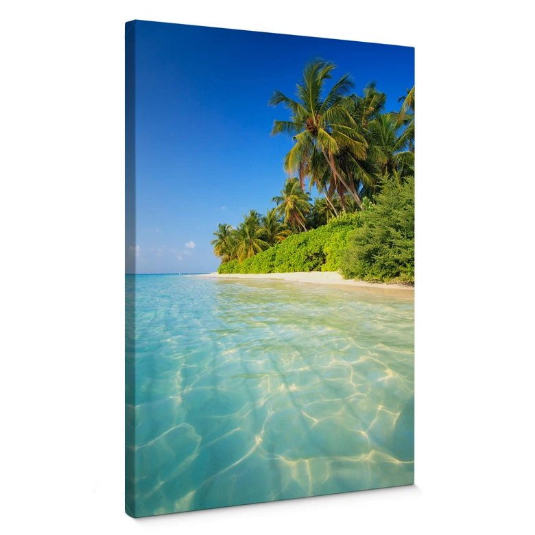 Tableau sur toile Colombo - Les Maldives 