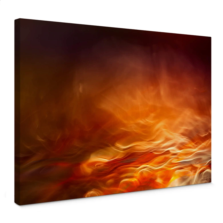 Leinwandbild Marthinussen - Burning Water 