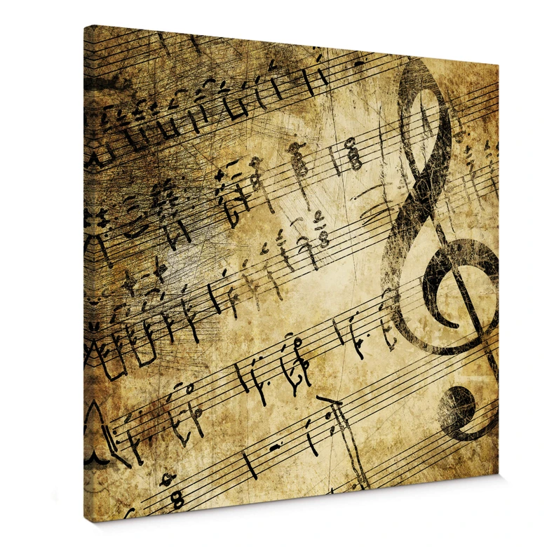 Lienzo de música 