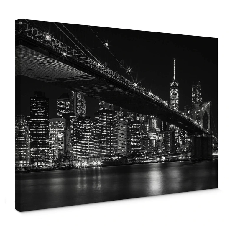 Canvas New York at Night 