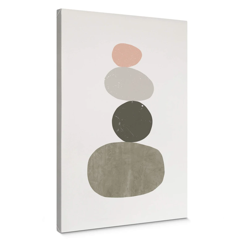 Leinwandbild Nouveauprints - Pebbles 1 