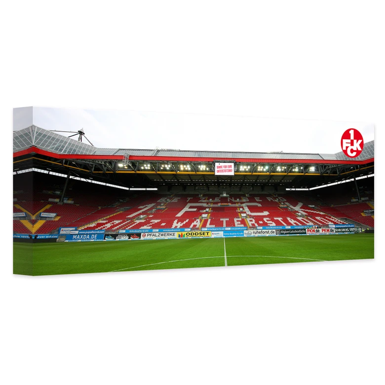 Leinwandbild 1. FC Kaiserslautern Stadion Tribüne - Panorama 