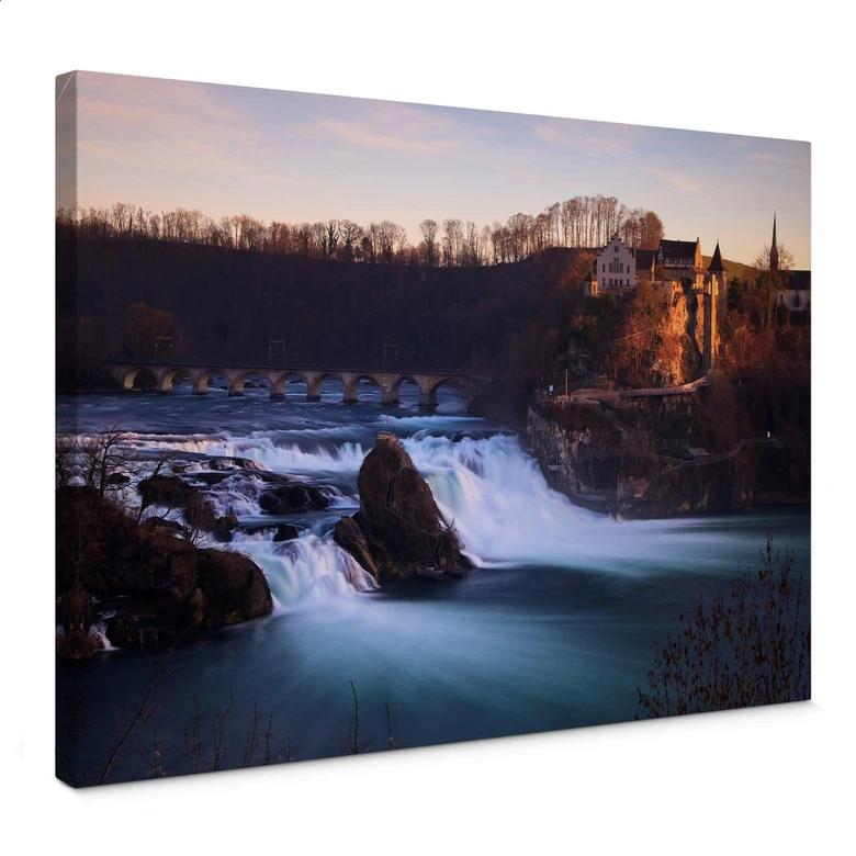 Leinwandbild Rheinfall 