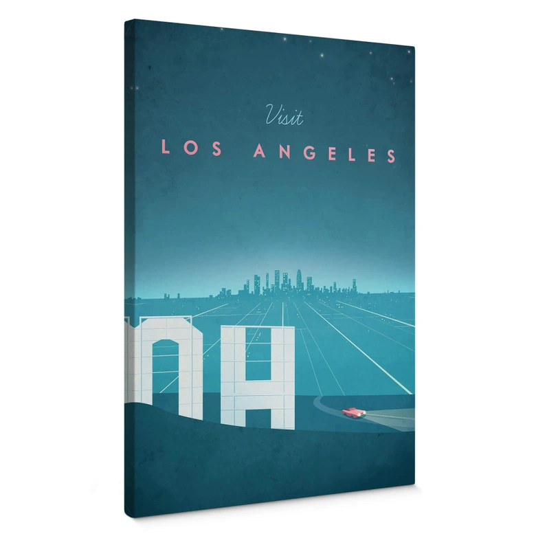Leinwandbild Rivers - Los Angeles 