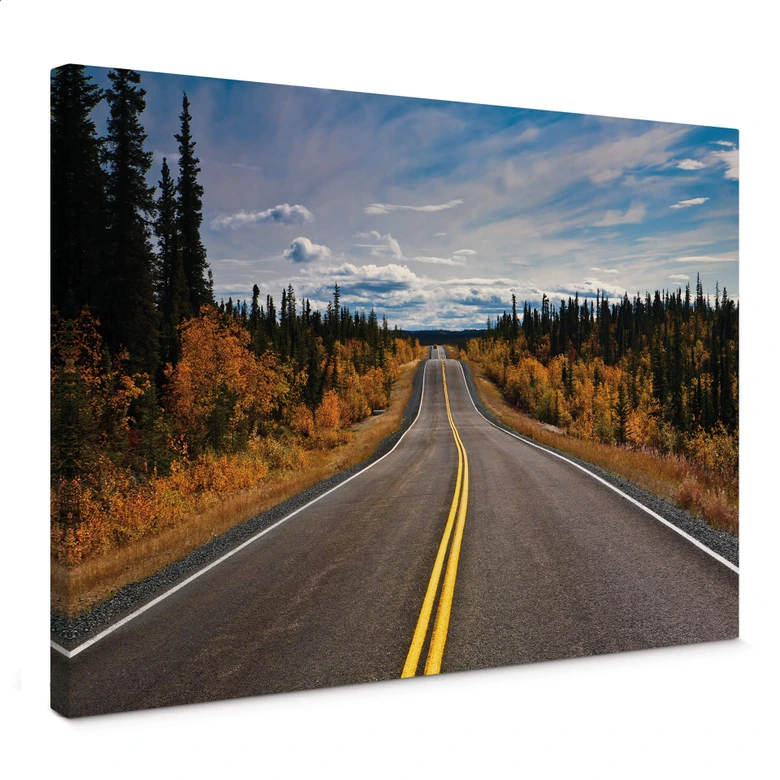Leinwandbild Road Trip 