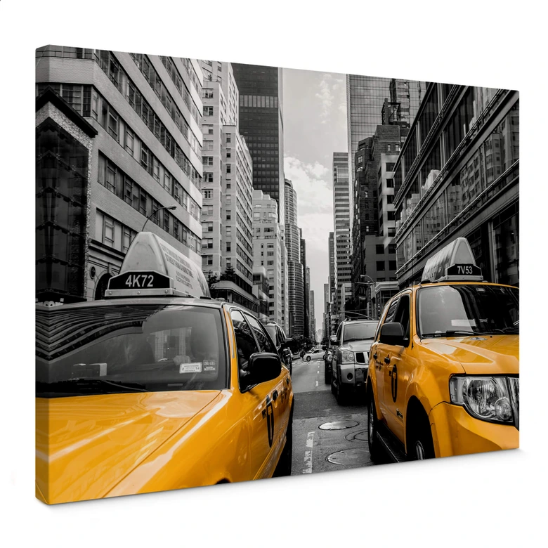 Tableau sur toile Rues à New York City 