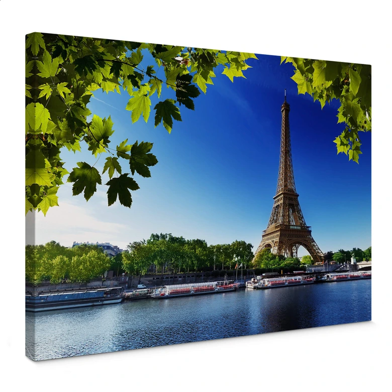 Leinwandbild Summer in Paris 