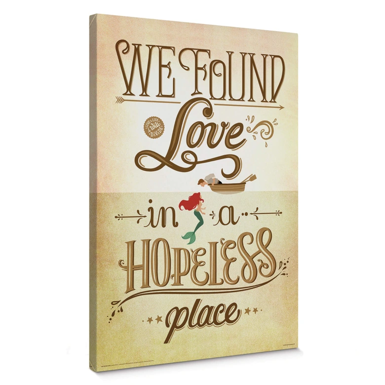 Leinwandbild Tohmé - We found Love 
