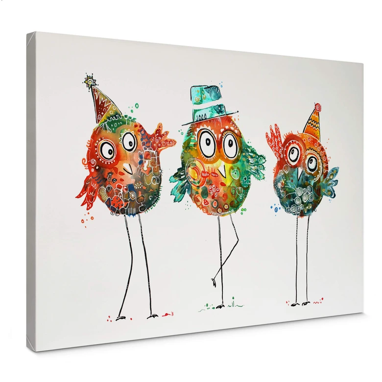 Canvas Hagenmeyer – Party Uiltjes 