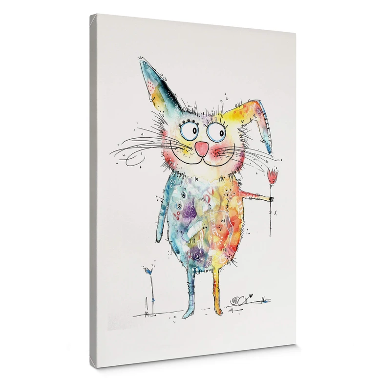 Lienzo Hagenmeyer - Conejo Feliz 