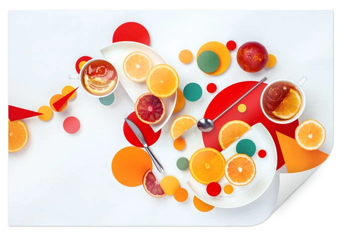 Poster Belenko - Suprematic Lemon Ice Tea 