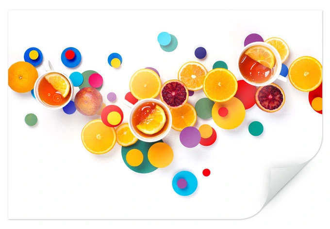 Poster Belenko - Suprematic Teatime  