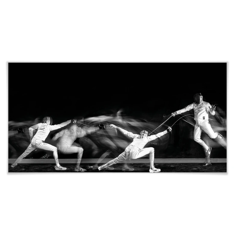 Plakat Ghesquiere - Szermierka 