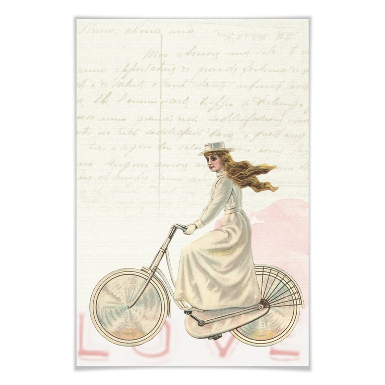 Poster Vintage Girl 02 