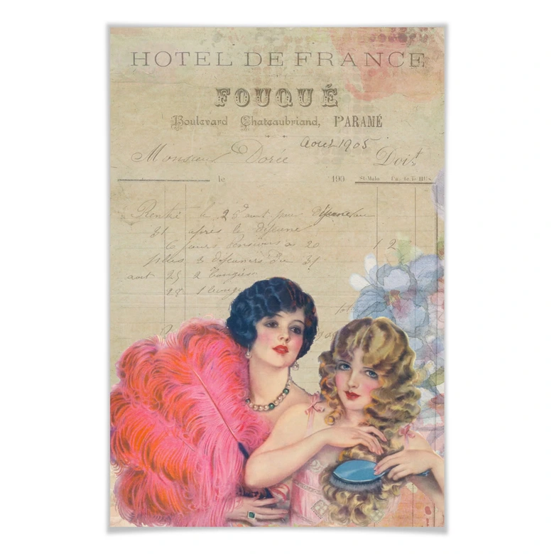 Poster Vintage Girls 