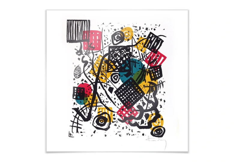 Poster Kandinsky - Kleine Welten V 