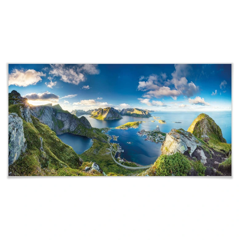 Poster Roemmelt - Aussicht vom Reinebringen - Panorama 