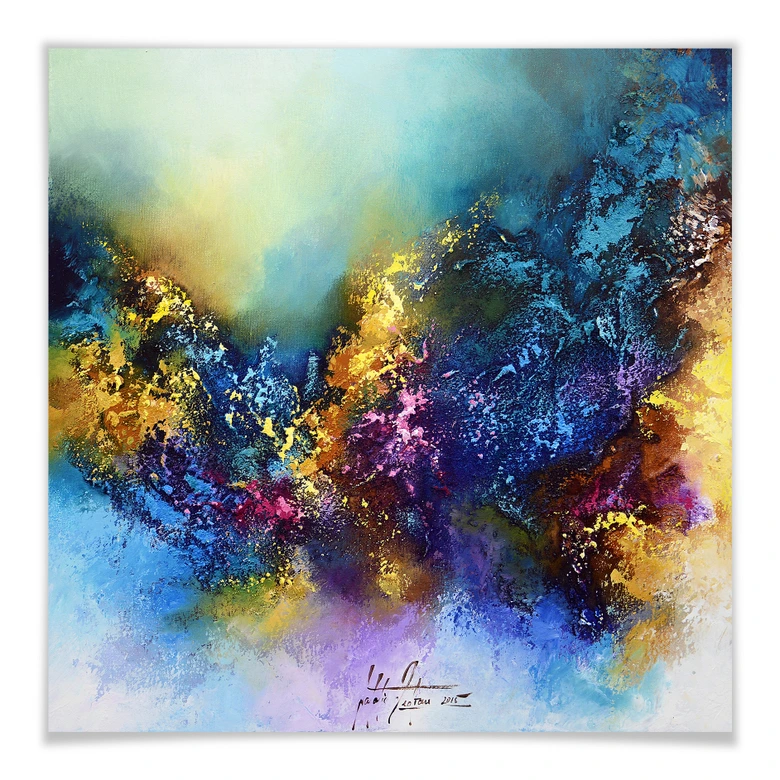 Poster Fedrau - Polarlicht 01 