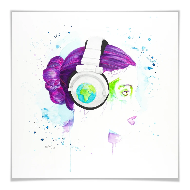 Poster Buttafly - Listen to the World 