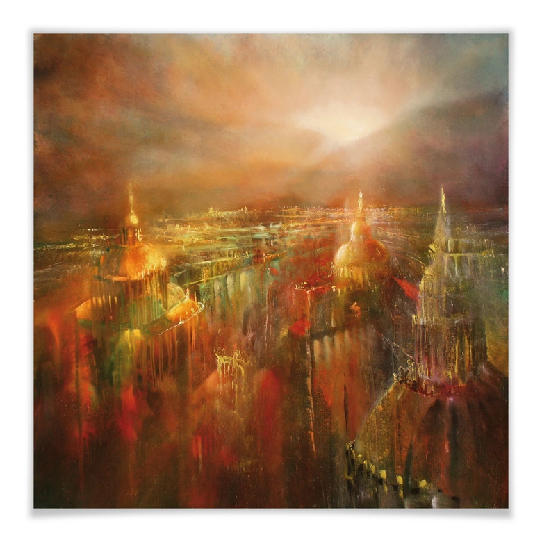 Poster Schmucker - Die Stadt erwacht 