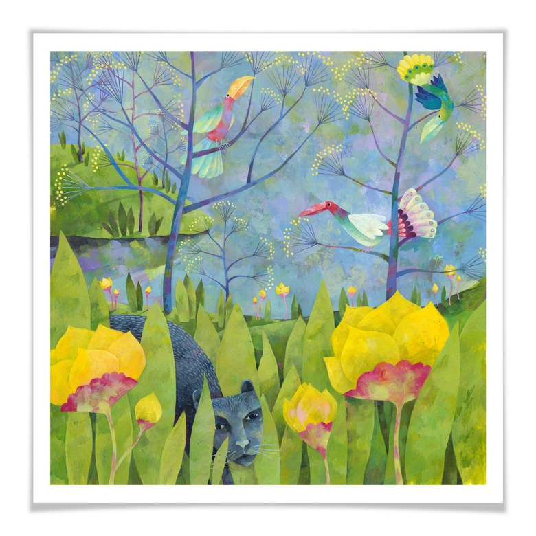 Plakat Blanz - W dżungli 