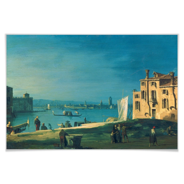 Poster Canaletto - Die Insel Murano 