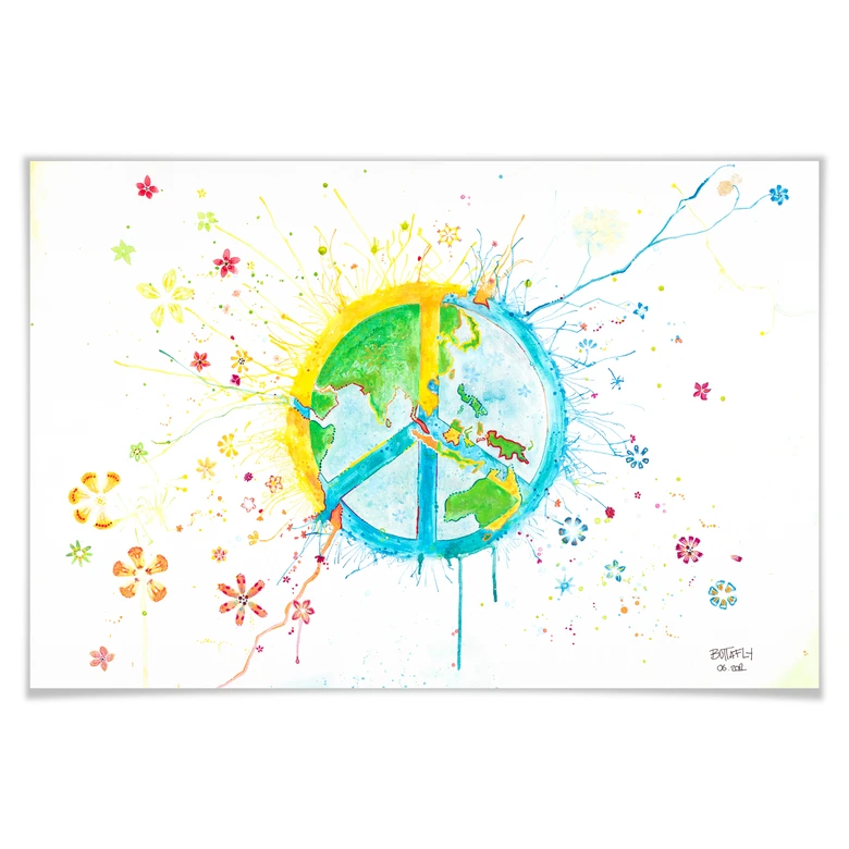 Poster Buttafly - Peace 