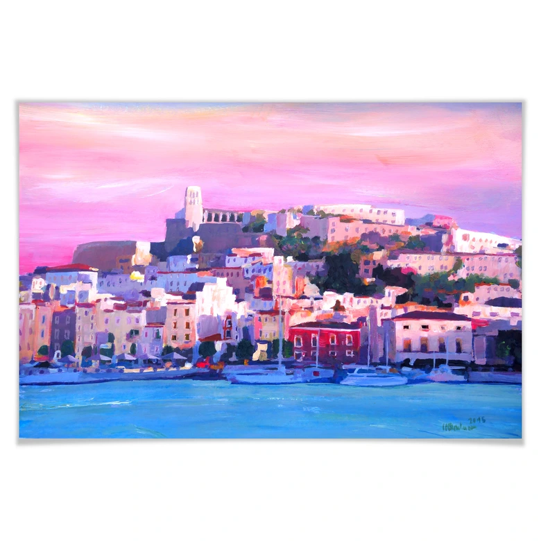 Poster Bleichner - Ibiza - The Pearl of the Medite 
