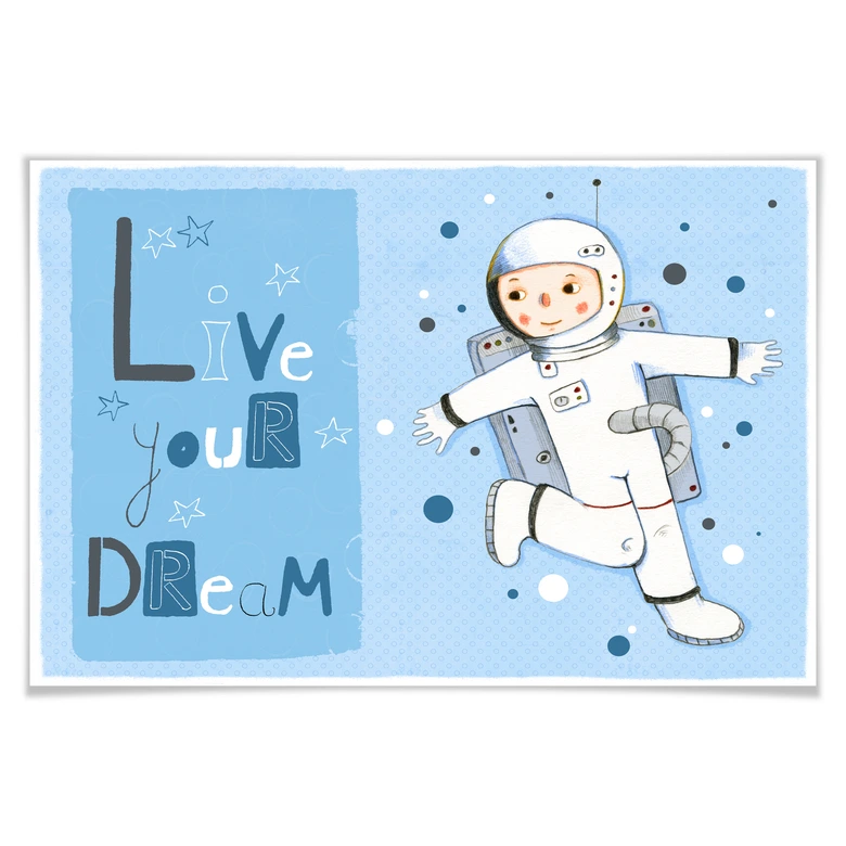 Poster Loske - Live your Dream 