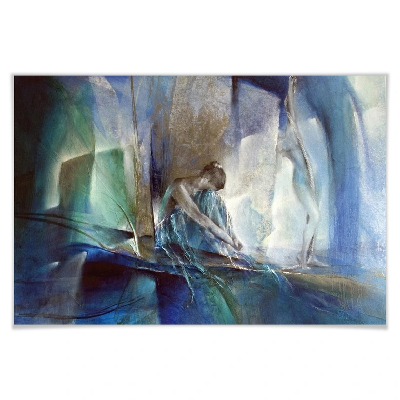 Poster Schmucker - Im blauen Raum 
