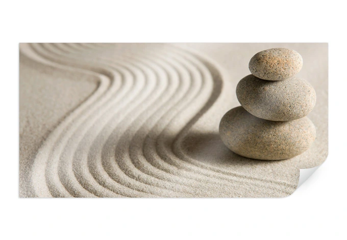 Poster Stone in Sand 2 - Panorama 