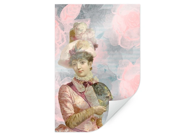 Poster Vintage Girl 04 