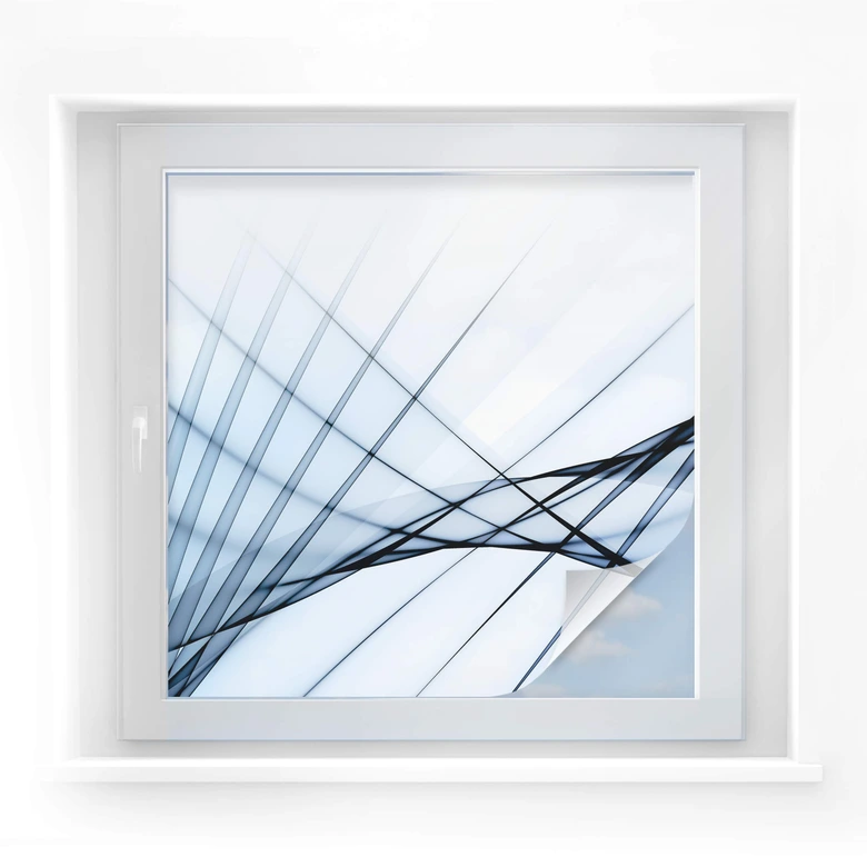 Sichtschutzfolie Illustration 01 - quadratisch 