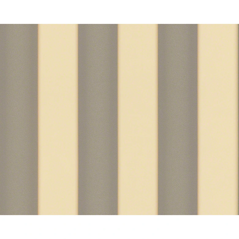 Papier peint Versace Wallpaper Herald crème, gris, métallique 