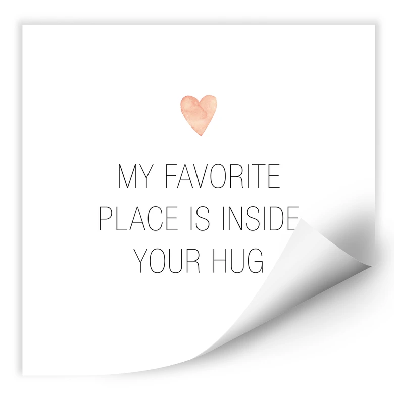 Wallprint Confetti & Cream - Favorite Place 
