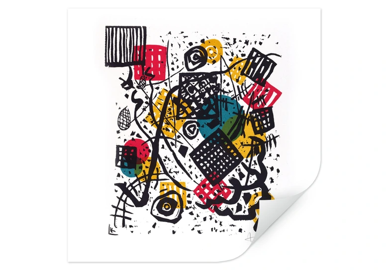 Wallprint Kandinsky - Kleine Welten V 