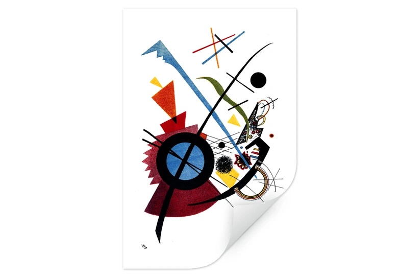 Wallprint Kandinsky - Violett 