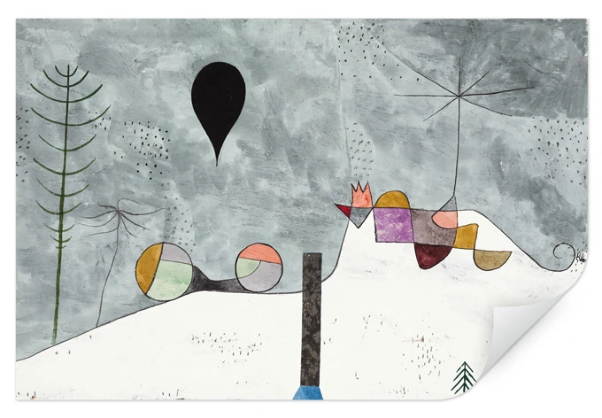 Wallprint Klee - Winterbild 
