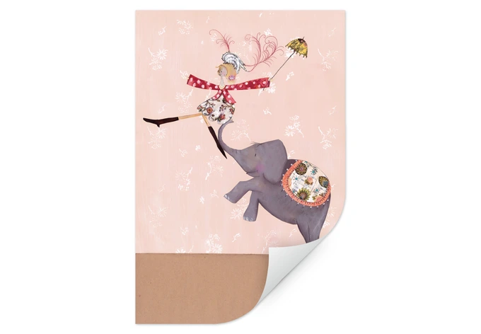 Wallprint Leffler - Artistin 