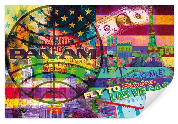 Wallprint PAN AM - Las Vegas 