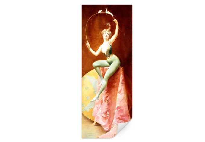 Poster Penot - Danzatrice con tre topolini bianchi 