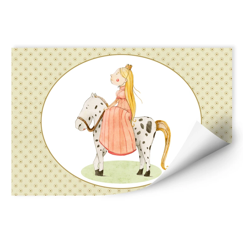 Wallprint Loske - Prinzessin 