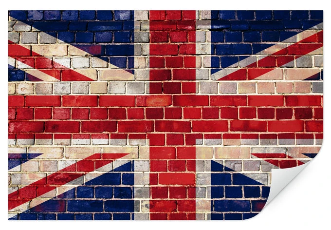 Wallprint - Union Jack Mauer 