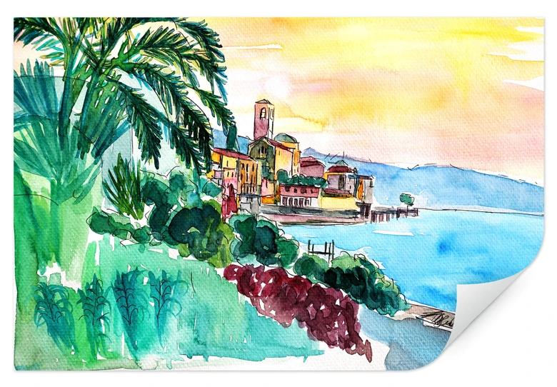 Wallprint Bleichner - Wonderful Lago Maggiore 