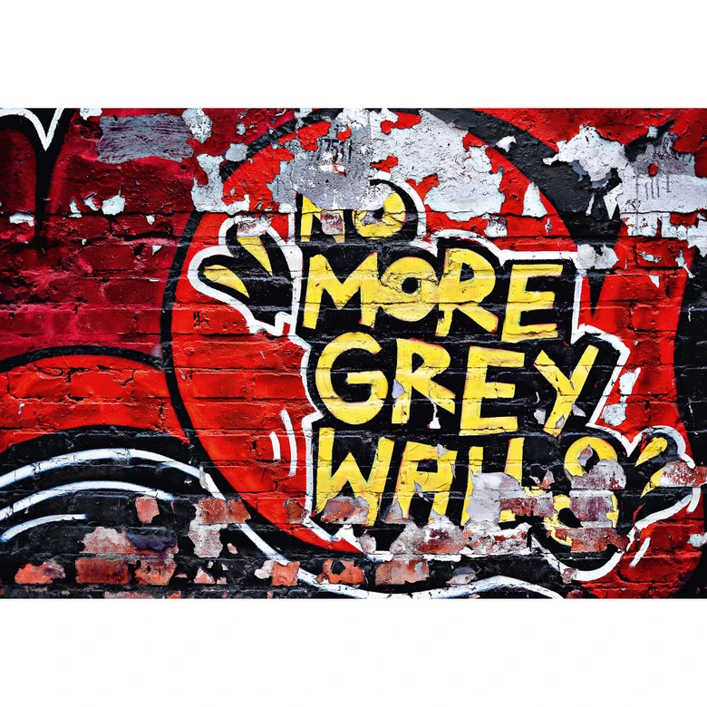 Fototapete Papiertapete No more grey Walls 