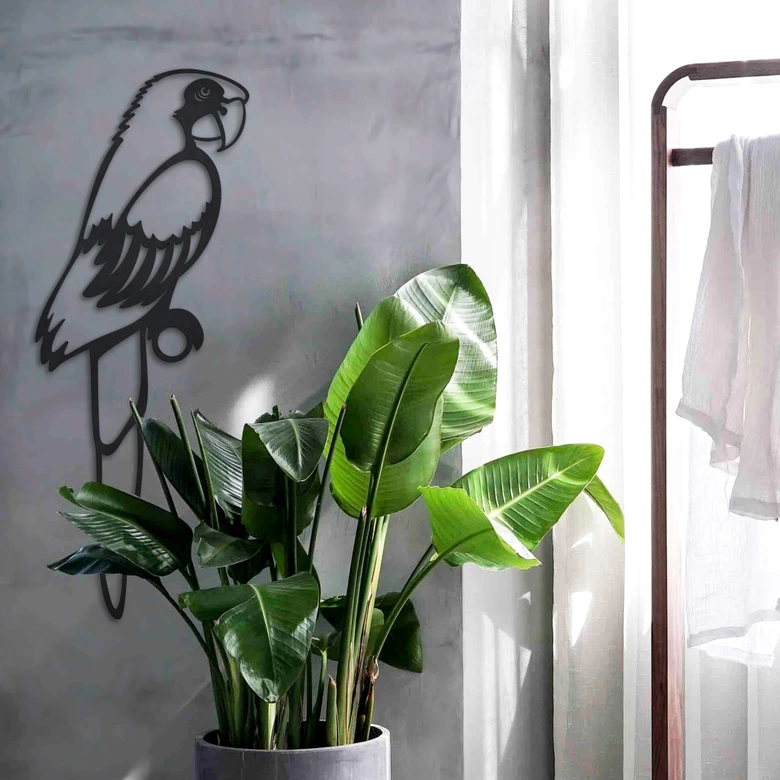 MDF - Decoración en madera loro 